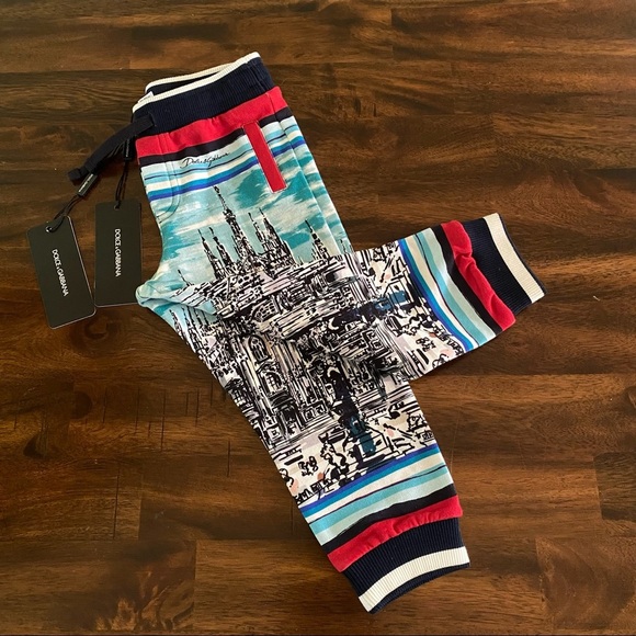 Dolce & Gabbana Collection TOUR DITALIE Baby Pants